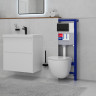 Сет: Инсталляция LEMARK PENEDA EXPERT + кнопка смыва BIT чёрный матовый Soft touch 9812216